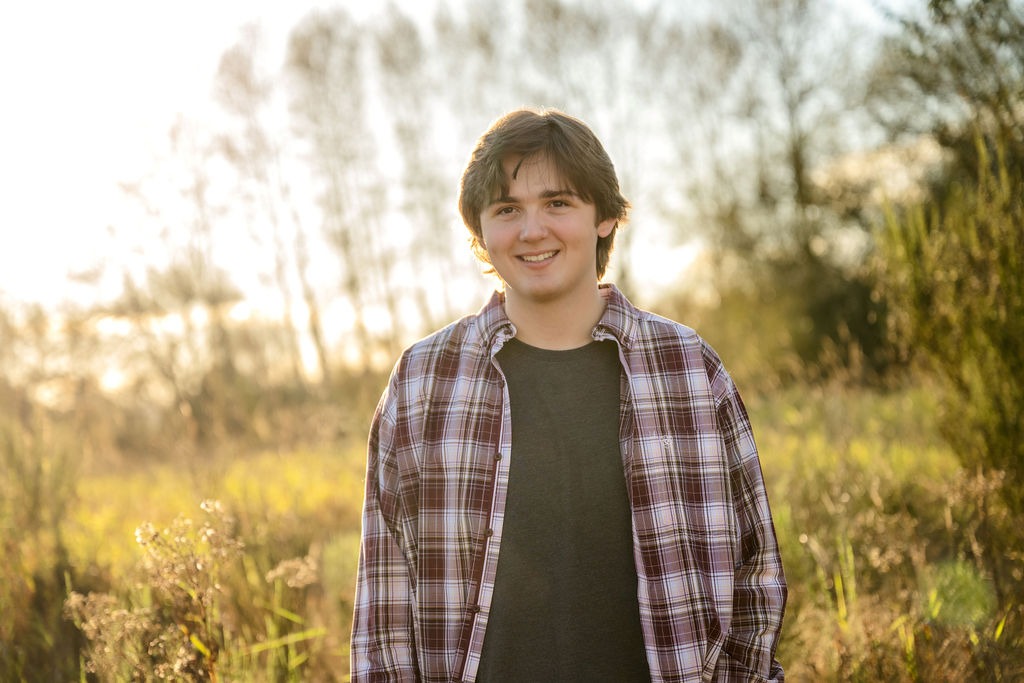 Senior-High-School-Male-River-Field-Golden-Hour-Mom