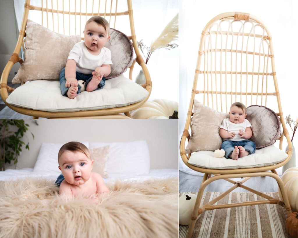 six-month-baby-in-studio-session-traditions-pumpkins-chair-fur-blanket