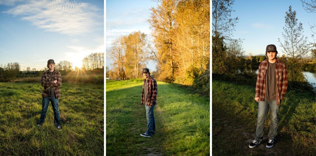 Senior-High-School-Male-River-Field-Golden-Hour