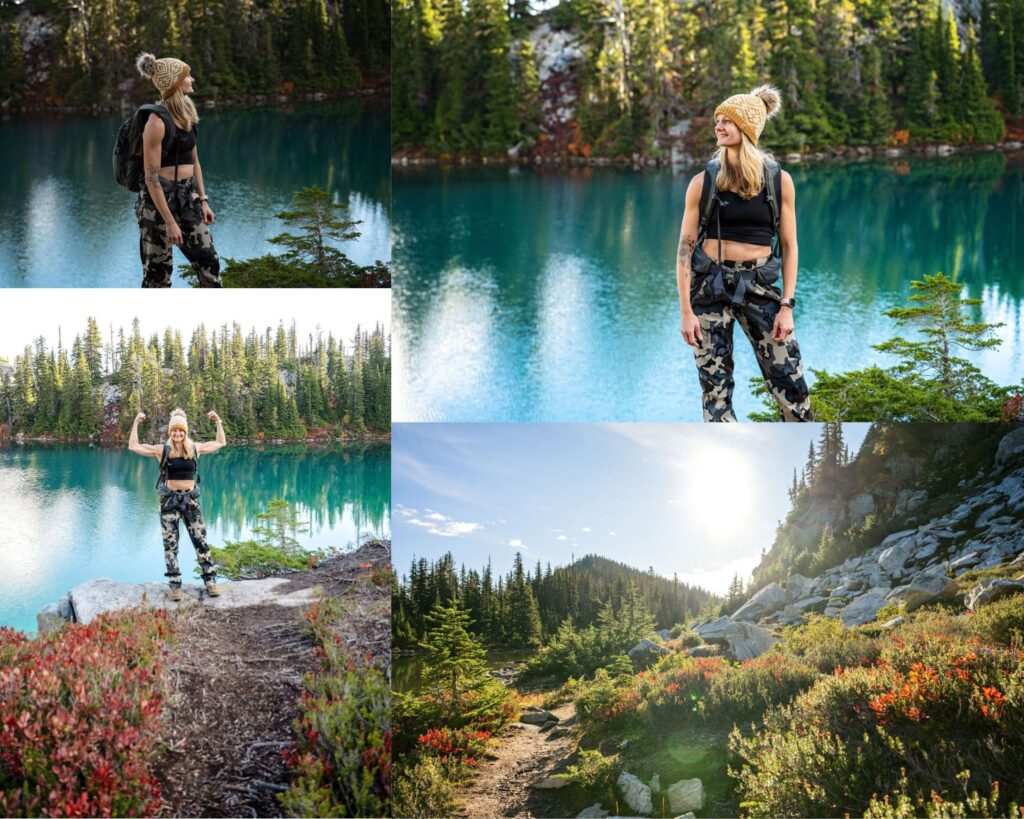 Lake-Minotaur-Trailhead-Woman-water-chelan